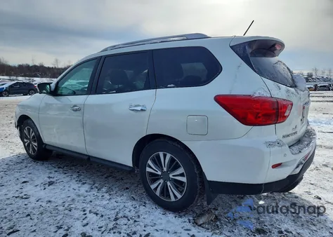 2017 Nissan Pathfinder S z USA, uszkodzony, nr VIN 5N1DR2MM7HC635299